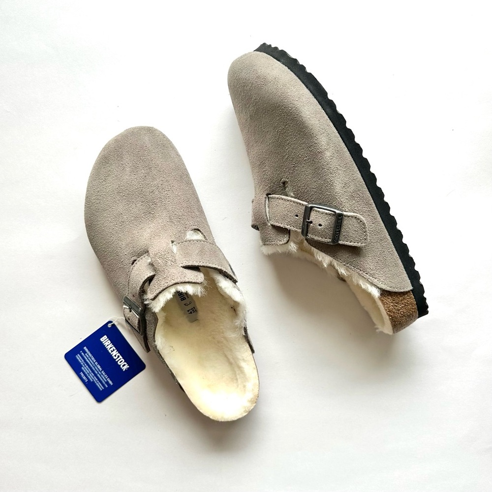 Birkenstock Boston Shearling Clogs